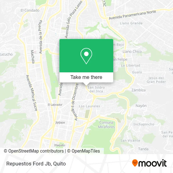 Repuestos Ford Jb map