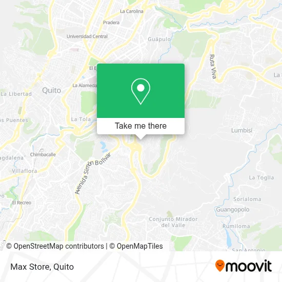 Max Store map