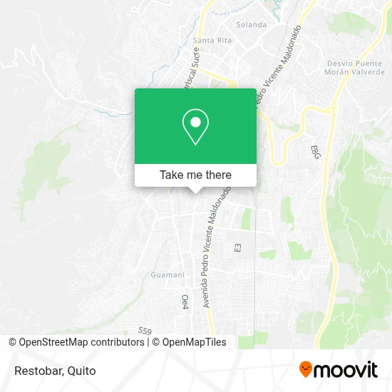Restobar map