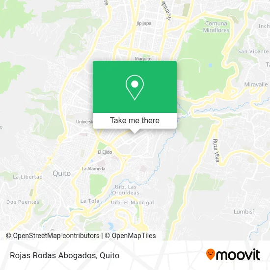 Rojas Rodas Abogados map