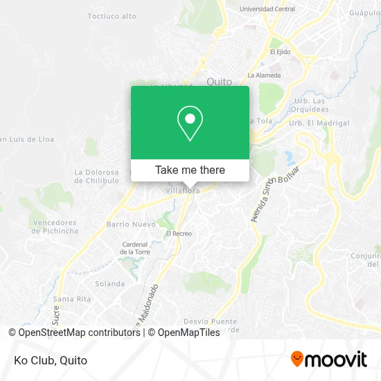 Ko Club map