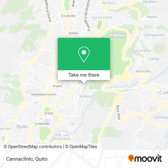 Cannaclinic map
