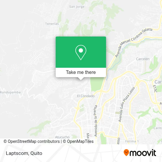 Laptscom map