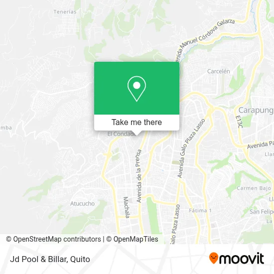 Jd Pool & Billar map
