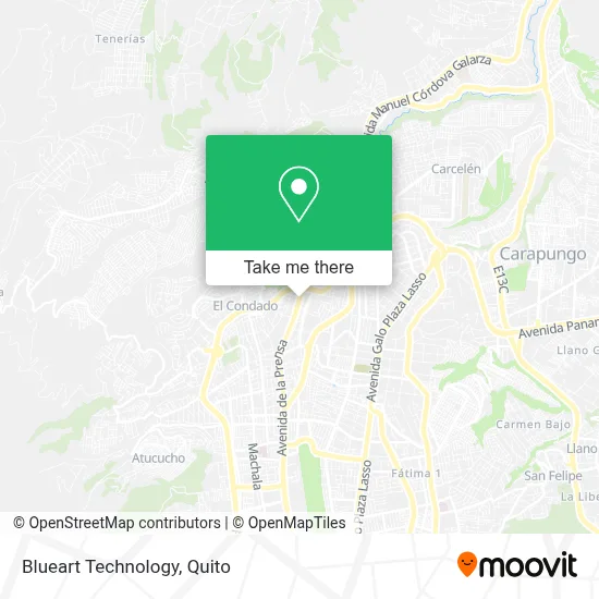 Blueart Technology map