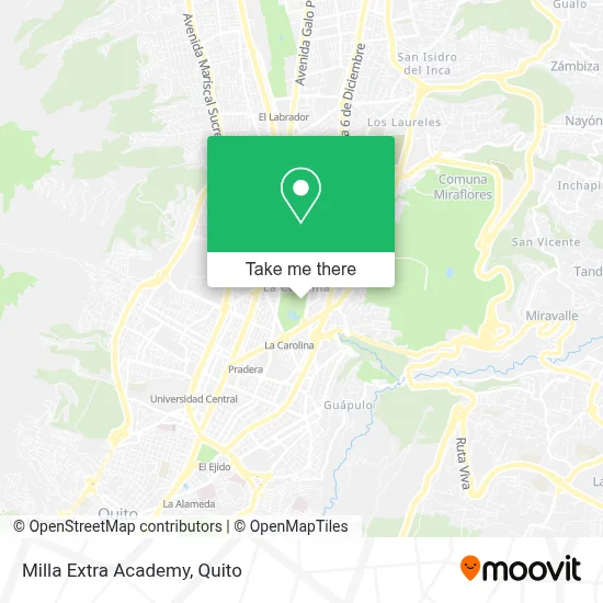 Milla Extra Academy map