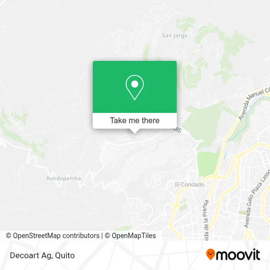Decoart Ag map