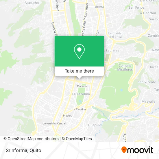 Srinforma map