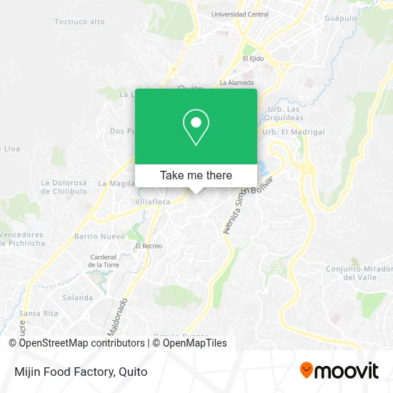 Mijin Food Factory map