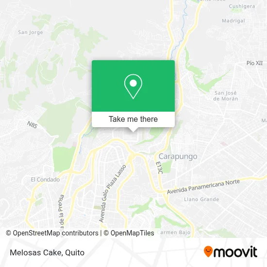 Melosas Cake map