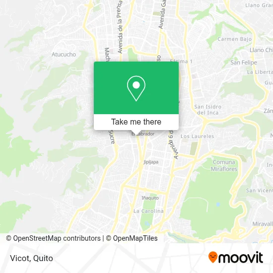 Vicot map