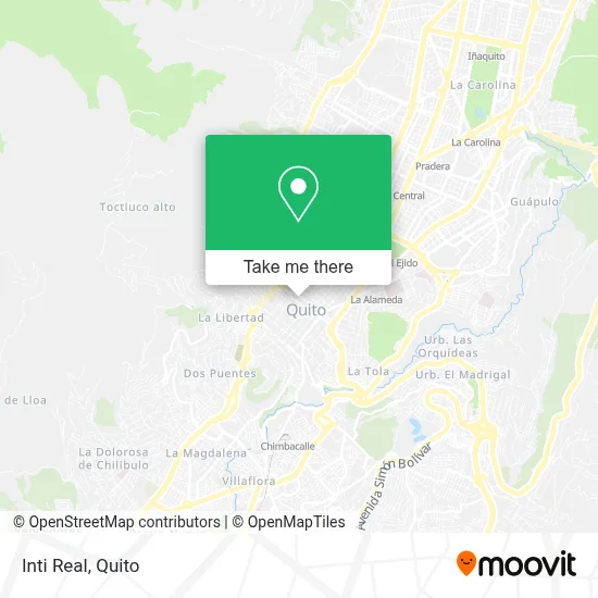 Inti Real map
