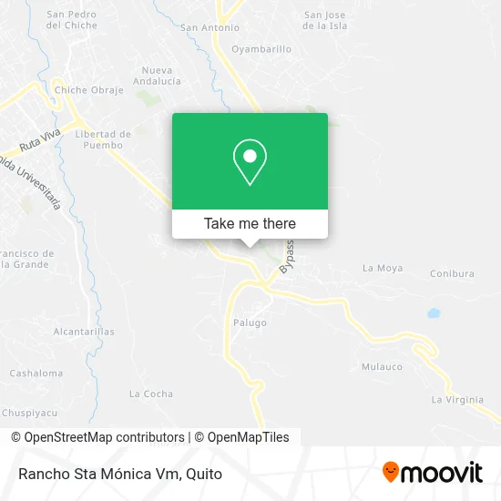 Rancho Sta Mónica Vm map
