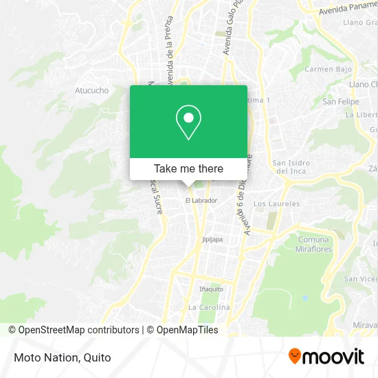 Moto Nation map