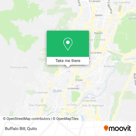 Buffalo Bill map