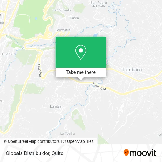 Globals Distribuidor map