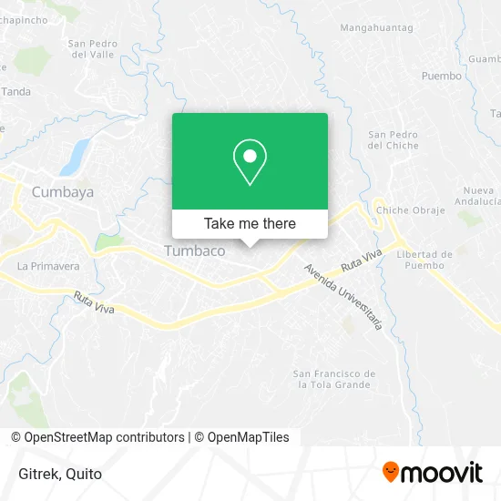 Gitrek map