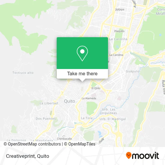 Creativeprint map