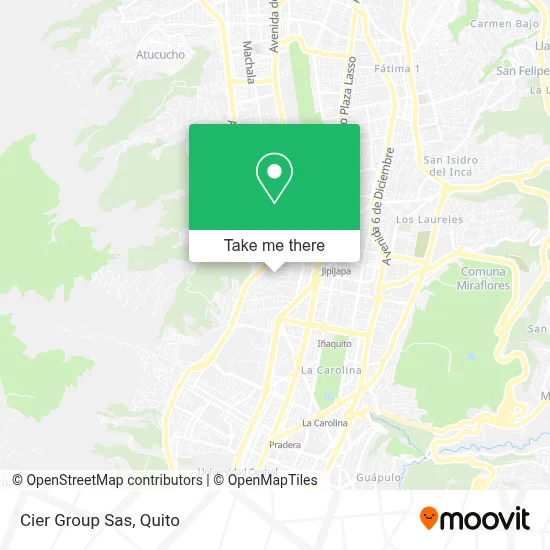 Cier Group Sas map