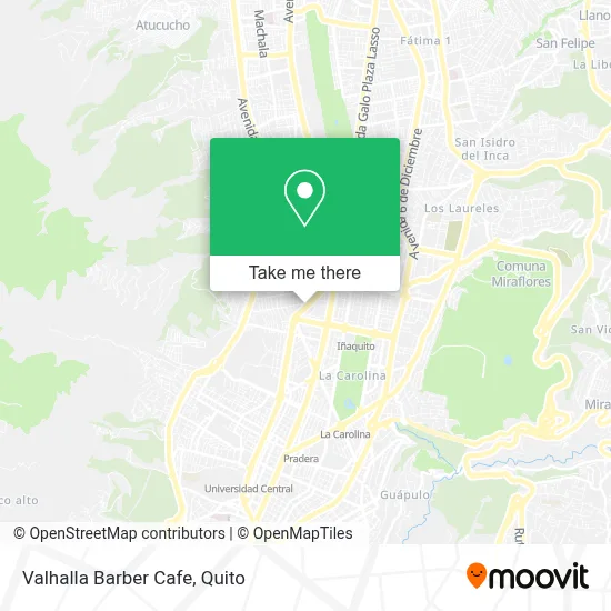 Valhalla Barber Cafe map