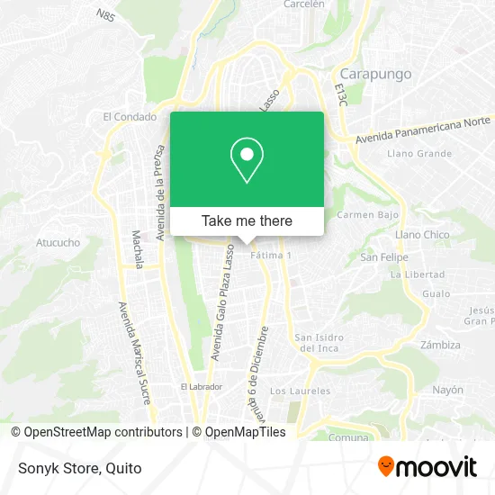 Sonyk Store map
