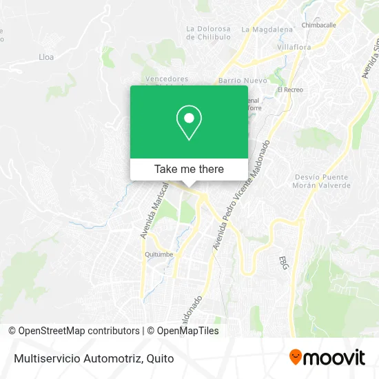 Multiservicio Automotriz map