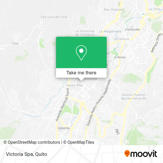 Victoria Spa map