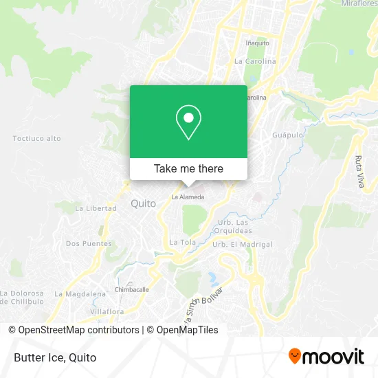 Butter Ice map