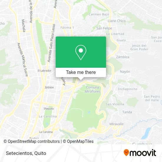 Setecientos map