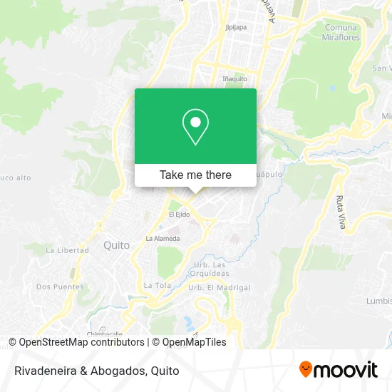 Rivadeneira & Abogados map