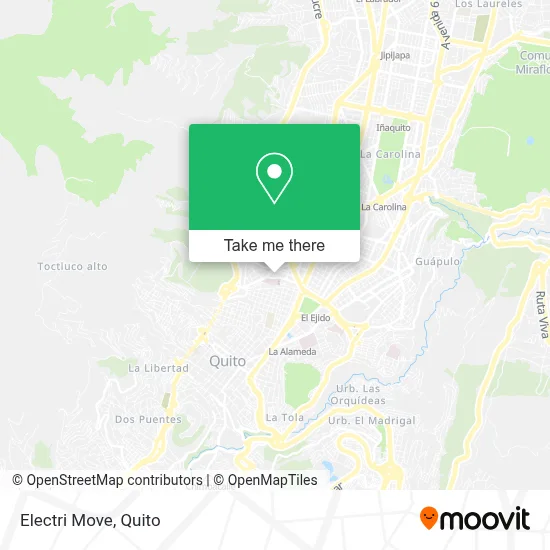 Electri Move map