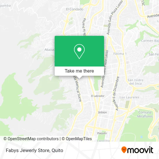 Fabys Jewerly Store map