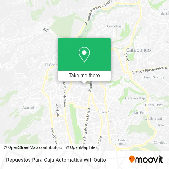 Repuestos Para Caja Automatica Wit map