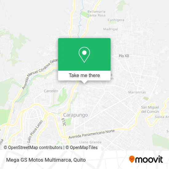Mega GS Motos Multimarca map