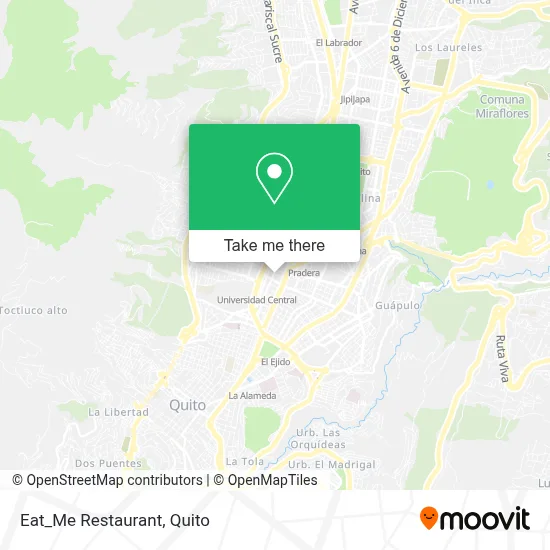 Eat_Me Restaurant map