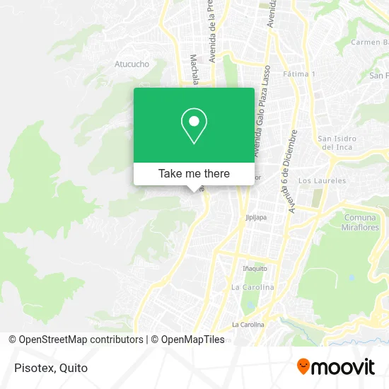 Pisotex map