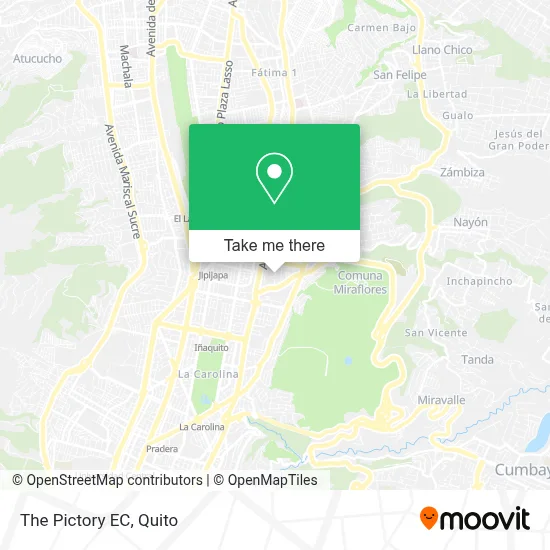 The Pictory EC map