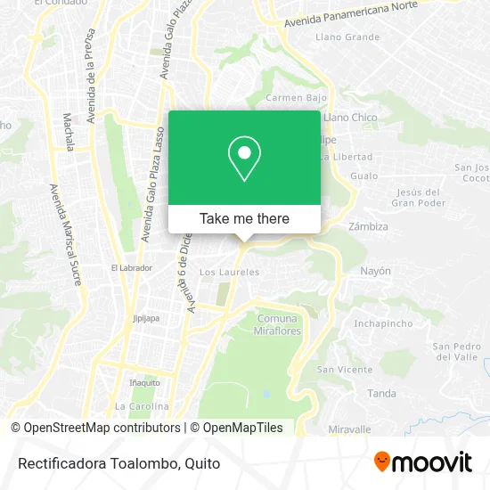 Rectificadora Toalombo map