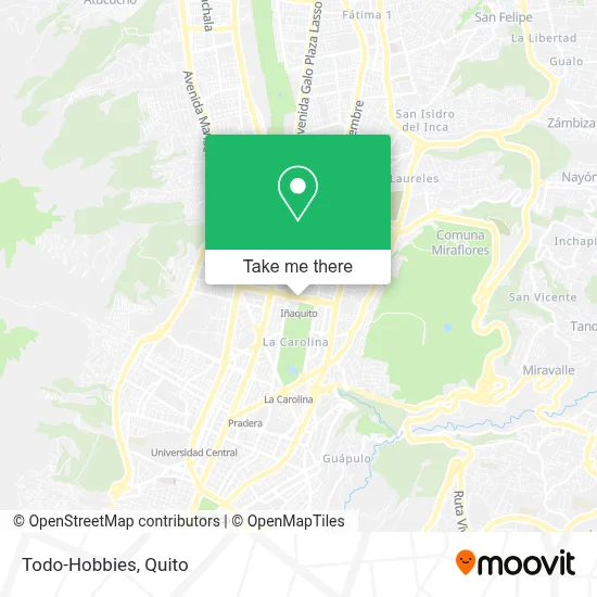 Todo-Hobbies map