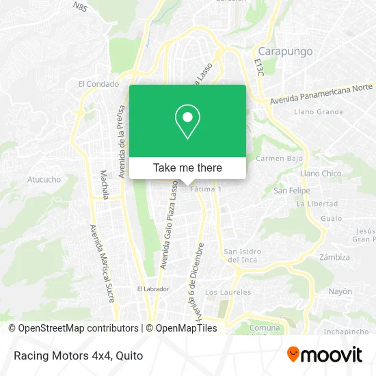 Racing Motors 4x4 map