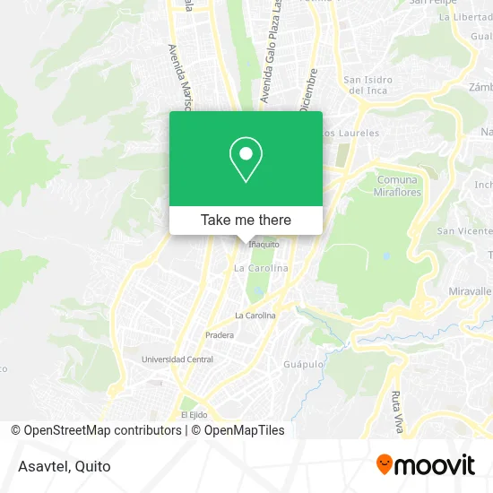Asavtel map