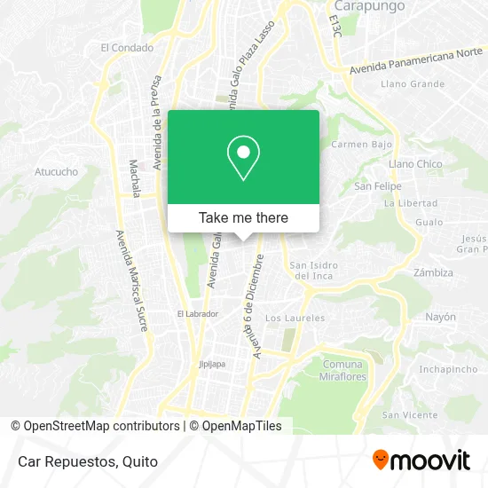 Car Repuestos map