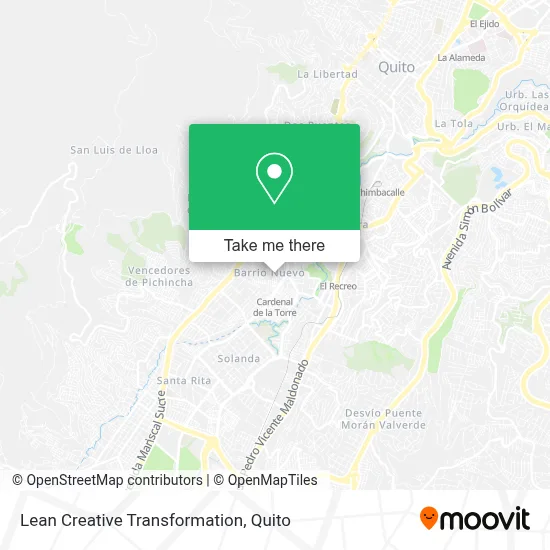 Lean Creative Transformation map