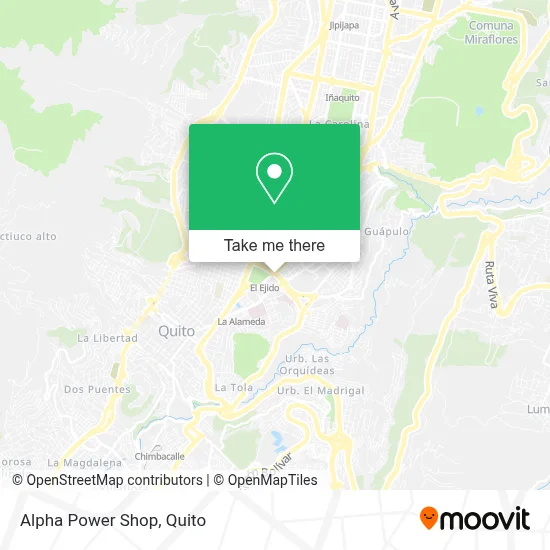 Alpha Power Shop map