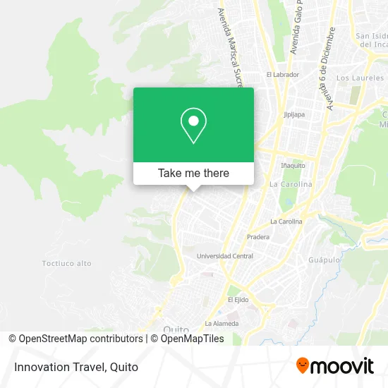 Innovation Travel map