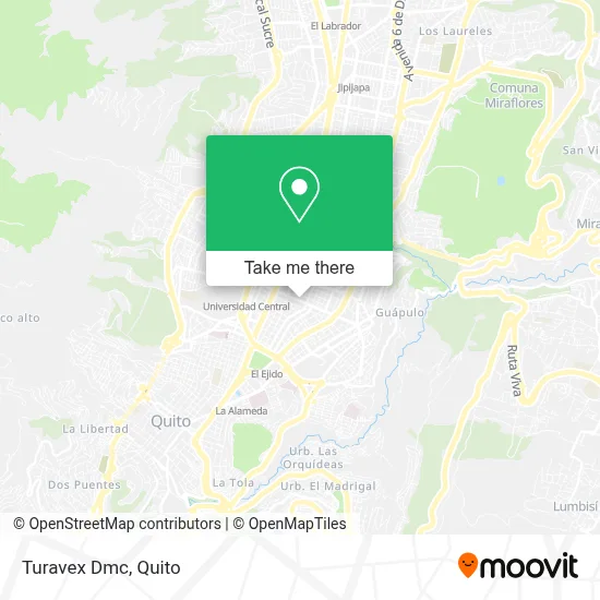 Turavex Dmc map