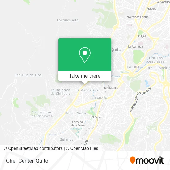 Chef Center map