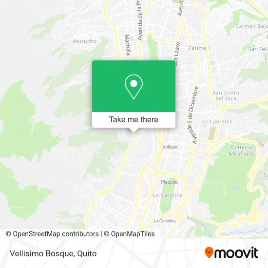 Vellisimo Bosque map