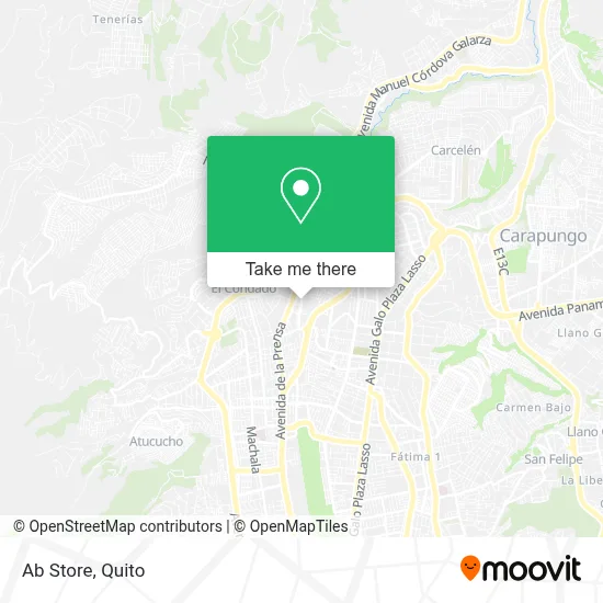 Ab Store map