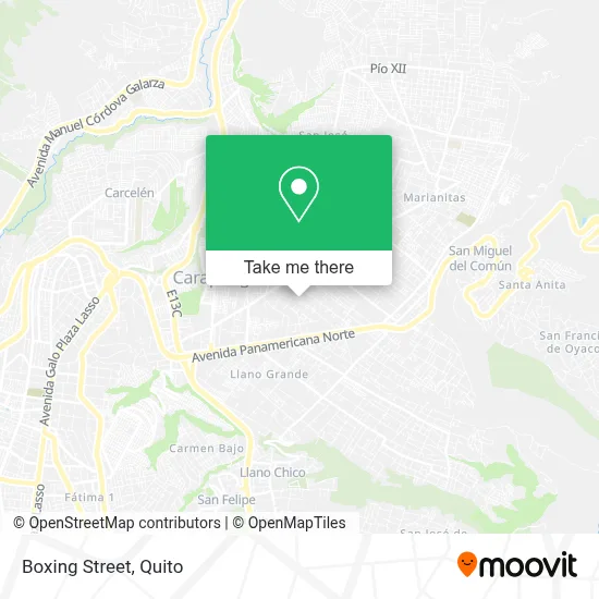 Boxing Street map